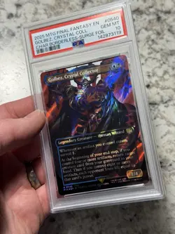 Golbez Crystal Collector SURGE FOIL FIN 540 PSA 10 (MTG Final Fantasy 2025) - Image 2