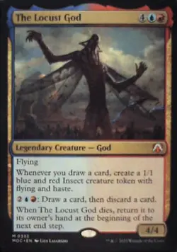 The Locust God - Commander: March of the Machine: #335, MTG Nm C252 - Image 1