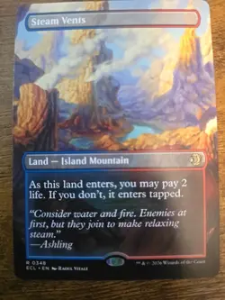Steam Vents (Borderless) Lorwyn Eclipsed Regular - Image 1
