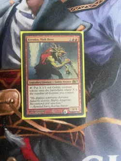 Krenko, Mob Boss FOIL Magic 2013 M13 Rare 138/249 MTG Magic the Gathering - Image 1