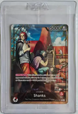 Shanks OP09-001 One Piece TCG July 2025 Promo PSA Limited Edition Sealed - Image 1