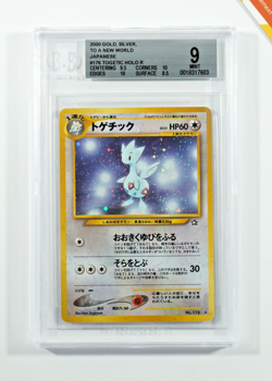 Pokemon BGS 9 Togetic #176 Holo Neo Genesis 2000 Japanese - Image 1