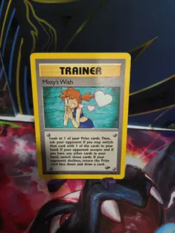 Pokemon Misty's Wish Rare 108/132 Gym Challenge 1999 LP #10 - Image 1