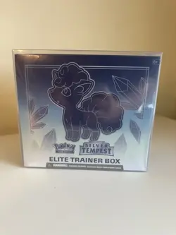 Pokemon TCG Silver Tempest Elite Trainer Factory Sealed Box + Protective Case - Image 1