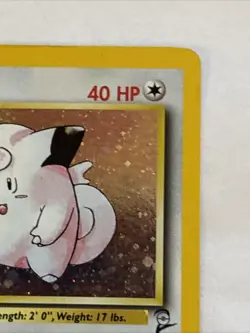 Clefairy 006/130 Base Set 2 Holo Pokemon TCG MP - Image 3