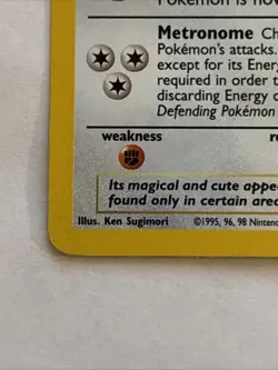 Clefairy 006/130 Base Set 2 Holo Pokemon TCG MP - Image 5