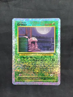 Pokemon Cards: Legendary Collection Reverse Holo: Grimer 78/110 - Image 1