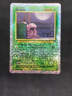 Pokemon Cards: Legendary Collection Reverse Holo: Grimer 78/110 - Image 2