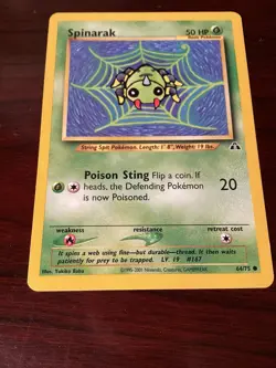 Pokemon Spinarak (64/75) Neo Discovery - Image 1