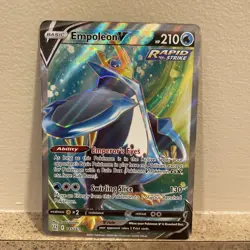 Empoleon V 145/163 Battle Styles NM Full Art Ultra Rare Holo Pokemon TCG 2021 - Image 1