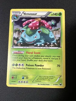 Pokemon TCG. Venusaur 3/108 Cosmos Holo Dark Explorers 2012 Rare (LP) 🐢 - Image 4