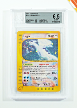 Pokemon BGS 6.5 Lugia Crystal #149 Holo Aquapolis 2003 English - Image 1