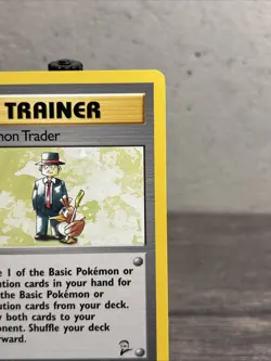 Pokemon Trader 106/130 Base Set 2 Regular Rare-Pokemon TCG-Fast Shipping-LP/NM! - Image 3