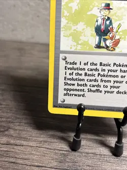 Pokemon Trader 106/130 Base Set 2 Regular Rare-Pokemon TCG-Fast Shipping-LP/NM! - Image 4