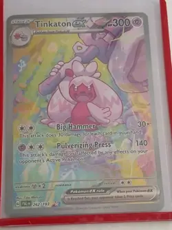 Pokemon TCG Tinkaton ex 262/193 Paldea Evolved Special Illustration Rare - Image 1