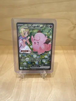 Pokemon Lillie's Clefairy EX Sir 184/159 English, Journey Together, NM Condition - Image 1