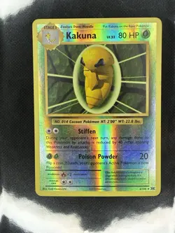 Kakuna 6/108 Pokemon Evolutions Reverse Holo Uncommon TCG LP - Image 1