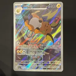 Raichu - 211/193 Illustration Rare Pokemon TCG SV02: Paldea Evolved NM - Image 1