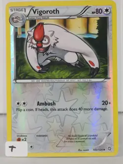 Vigoroth - BW Dragons Exalted - 102/124 - Pokemon TCG - Reverse Holo - Image 2