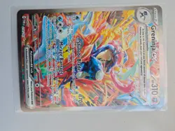 Greninja EX 214/167 2024 Pokemon Twilight Masquerade Special Illustration RARE - Image 1