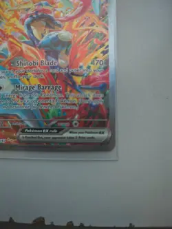 Greninja EX 214/167 2024 Pokemon Twilight Masquerade Special Illustration RARE - Image 4