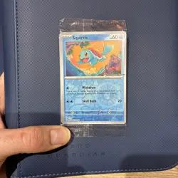 Pokemon TCG S&V 151 Squirtle Pokemon Center Promo Sealed - Image 2