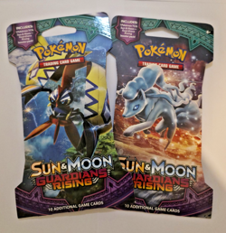 Pokemon TCG Sun & Moon Guardians Rising Blister Pack Lot (x2) - Sealed - Image 1