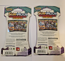 Pokemon TCG Sun & Moon Guardians Rising Blister Pack Lot (x2) - Sealed - Image 2