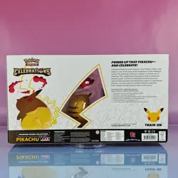 POKEMON CELEBRATIONS PREMIUM FIGURE COLLECTION PIKACHU VMAX 2021 OVP SEALED - Image 3