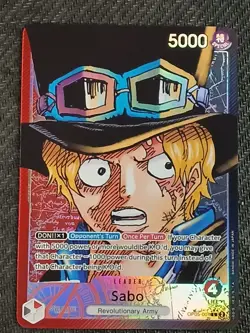 Sabo (001) (Alternate Art) OP05-001 Awakening of the New Era Foil - Image 1