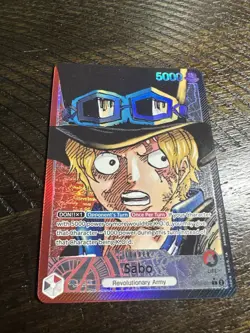 Sabo (001) (Alternate Art) OP05-001 Awakening of the New Era Foil - Image 1