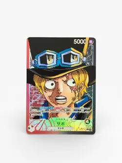 One Piece Cards - Sabo (Alt Art) OP05-001 L Awakening of the New Era Japanese - Image 1