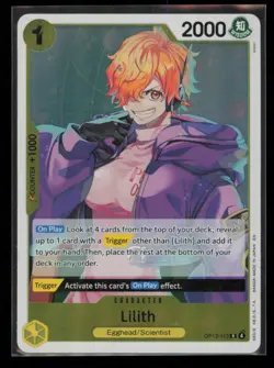Lilith OP13-113 One Piece Carrying On His Will Rare Near Mint - Image 1