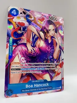 One Piece Boa Hancock (Parallel) (OP01-078/284) OP01 Romance Dawn NM - Image 2