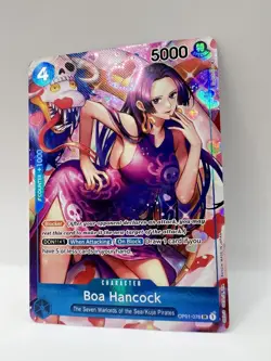 One Piece Boa Hancock (Parallel) (OP01-078/284) OP01 Romance Dawn NM - Image 3