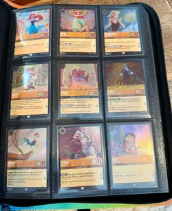 Disney Lorcana The First Chapter Complete Cold Foil Set 1-204 FREE SHIPPING - Image 1