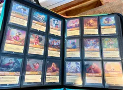 Disney Lorcana The First Chapter Complete Cold Foil Set 1-204 FREE SHIPPING - Image 2