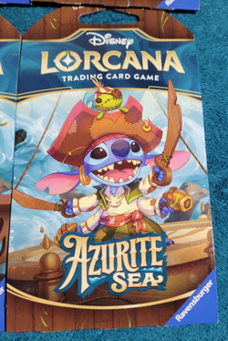Disney Lorcana Azurite Sea - 8 Booster Packs Brand New Sealed - Image 2