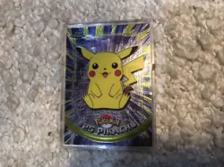Pikachu #25 Topps Blue Label TV Animation Edition Pokemon TCG 1999 NM - Image 3
