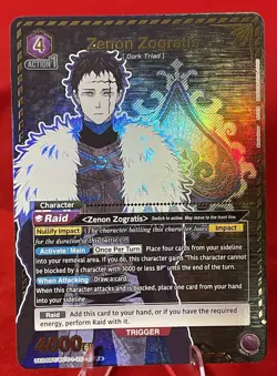 Zenon Zogratis - SR* (1-Star) Alt Art - Union Arena Black Clover ENGLISH - Image 1