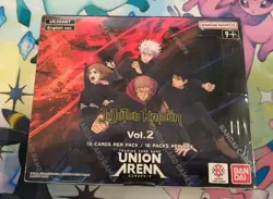 Union Arena UEX02BT Jujutsu Kaisen Volume 2 Booster Box Sealed - Image 1
