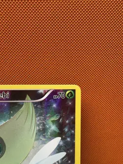 Pokemon TCG Mythical Celebi XY111 Full Art Black Star Holo Promo LP - Image 3