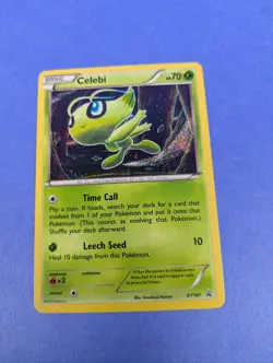 Celebi - XY187 - Promo Holo XY Black Star Promos - Pokemon Card - LP - Image 1
