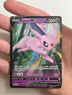 Espeon V SWSH201 SWSH: Sword & Shield Promo Cards Holo English NM - Image 3