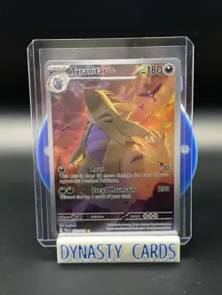 Pokemon TCG Tyranitar Card Scarlet & Violet Paldea Evolved 222/193 - Image 1