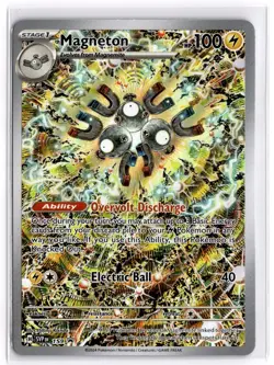 Pokemon TCG Magneton 159 Scarlet & Violet: Surging Sparks Black Star Promo - Image 1