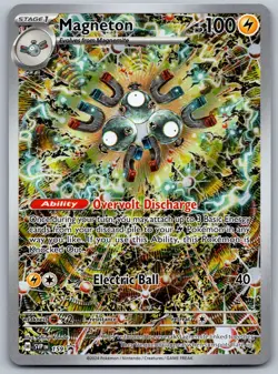 Pokemon TCG Magneton 159 Scarlet & Violet Black Star Promo - Image 1