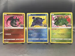 Radiant Charizard, Blastoise, Venusaur 2022 Pokemon Go TCG NM/M # 4, 11, 18 - Image 1