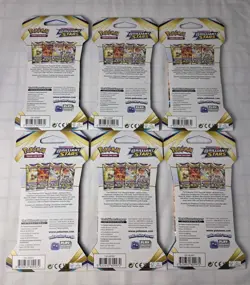 (Lot 6x) Pokemon TCG Brilliant Stars Sleeved Booster Pack CHARIZARD ARTS! Sealed - Image 3