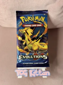 Pokemon XY Evolutions Booster Pack Factory Sealed Charizard TCGKITTEN - Image 1